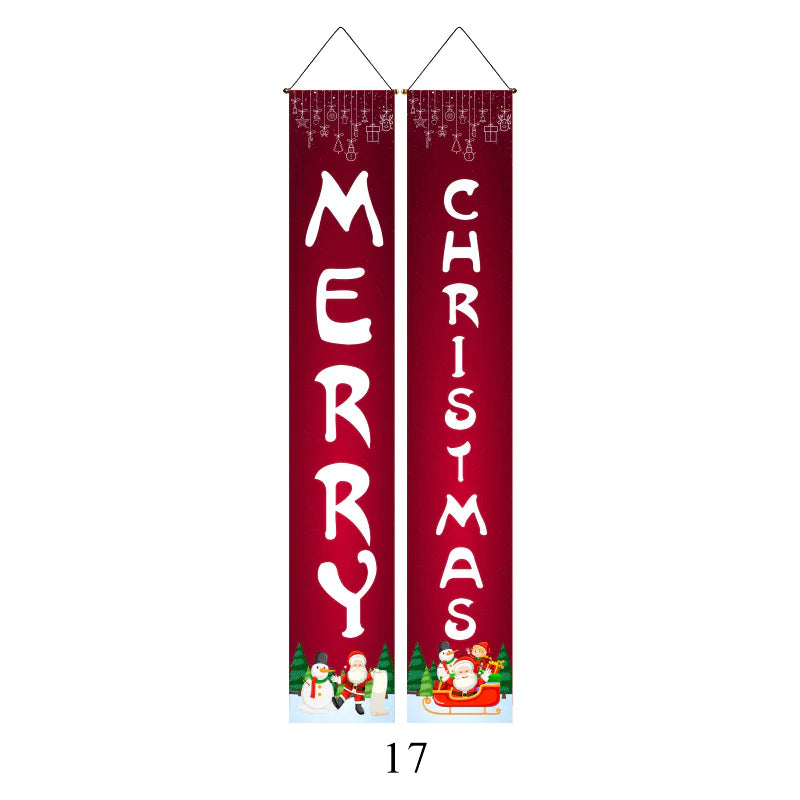 Christmas Collection Door Banner Decoration