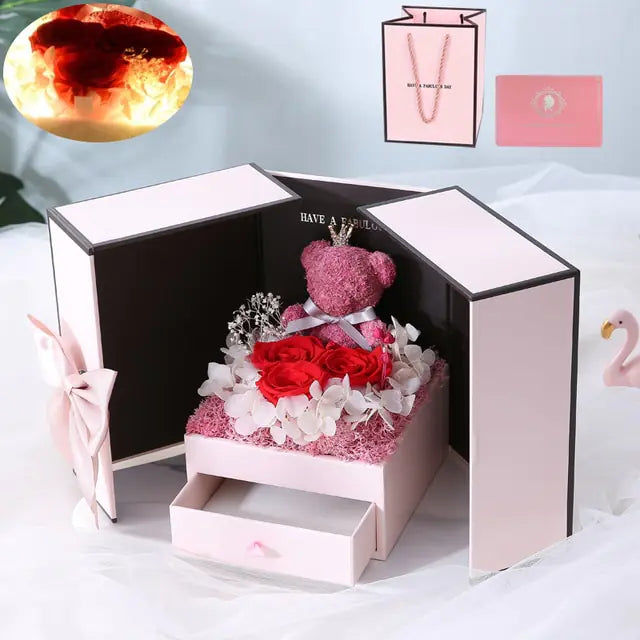 Eternal Rose Flower Gift Box