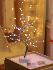 Mini Christmas Greeting Tree Lights Gift Idea