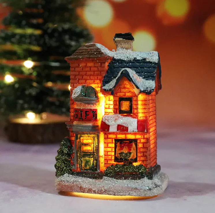 Christmas Gifts House Light Decoration