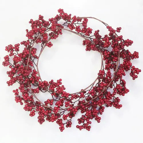 Christmas Red Berry Garland Decoration