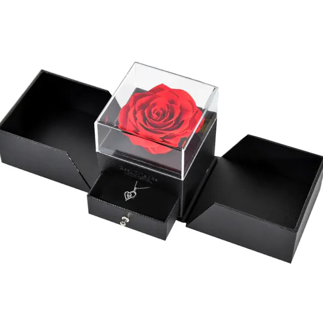 Valentine Eternal Rose Jewelry Gift Box