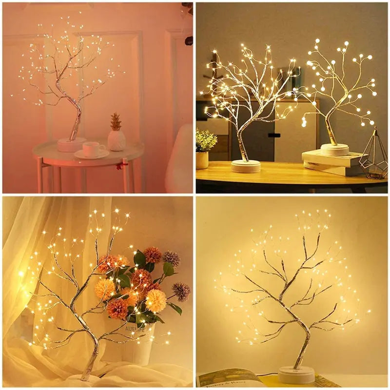 Mini LED Christmas Tree Gift Idea Decor