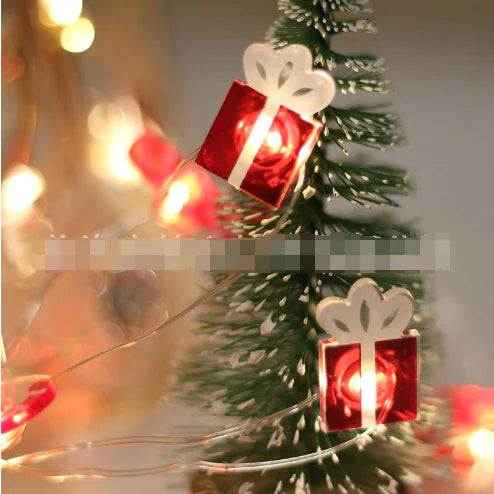 Snowflake, Santa  LED Lamp String Christmas Decoration for Home