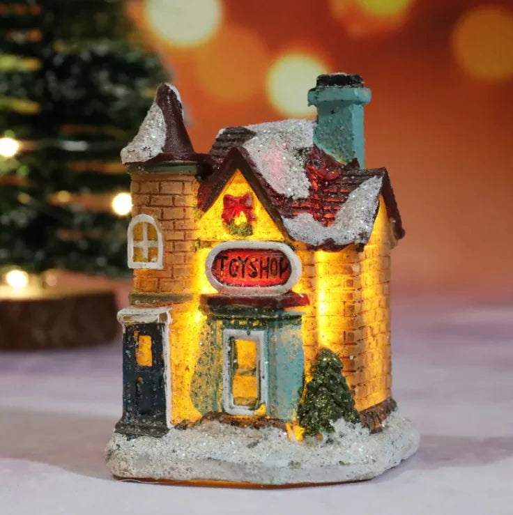 Christmas Gifts House Light Decoration