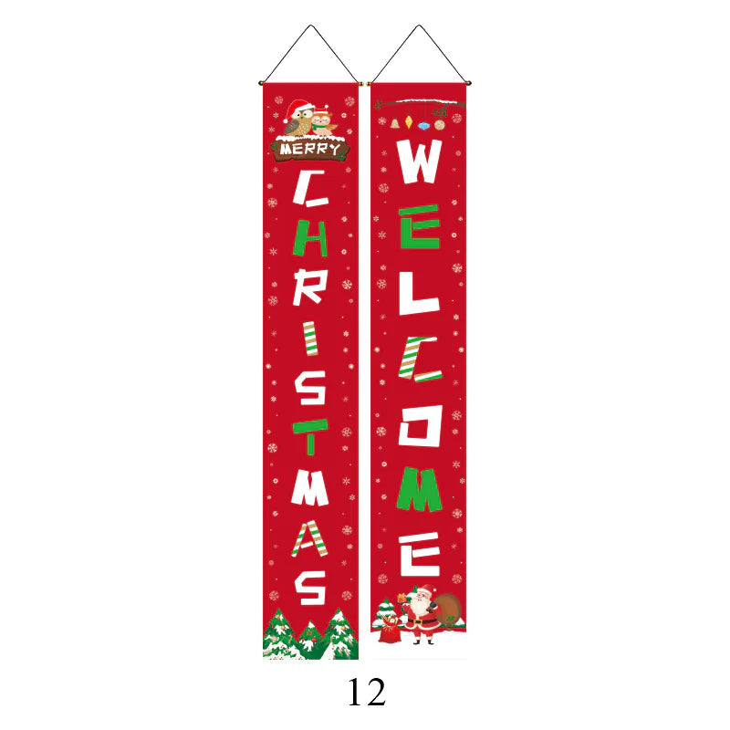 Christmas Collection Door Banner Decoration