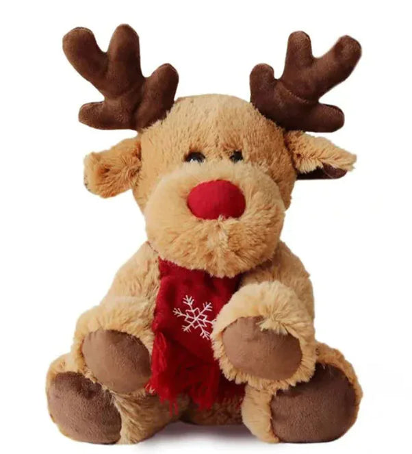 Christmas Plush Elk Doll Toy Girls Children Gifts